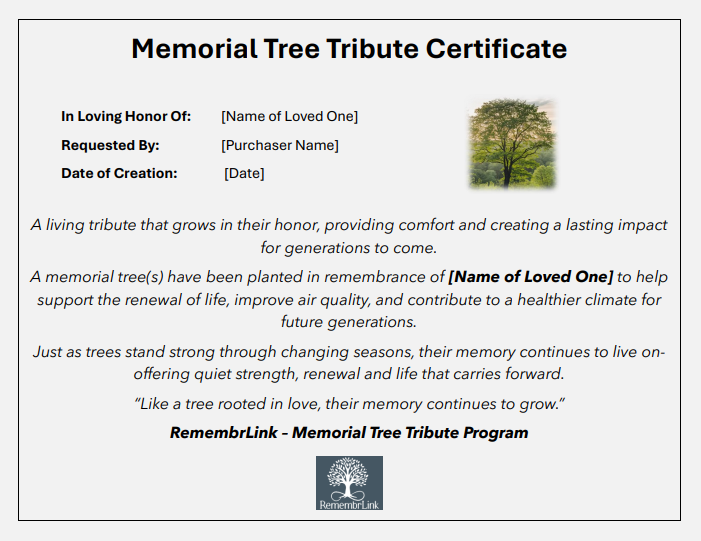 Memorial Flower Image